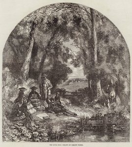 The River Side by Myles Birket Foster
